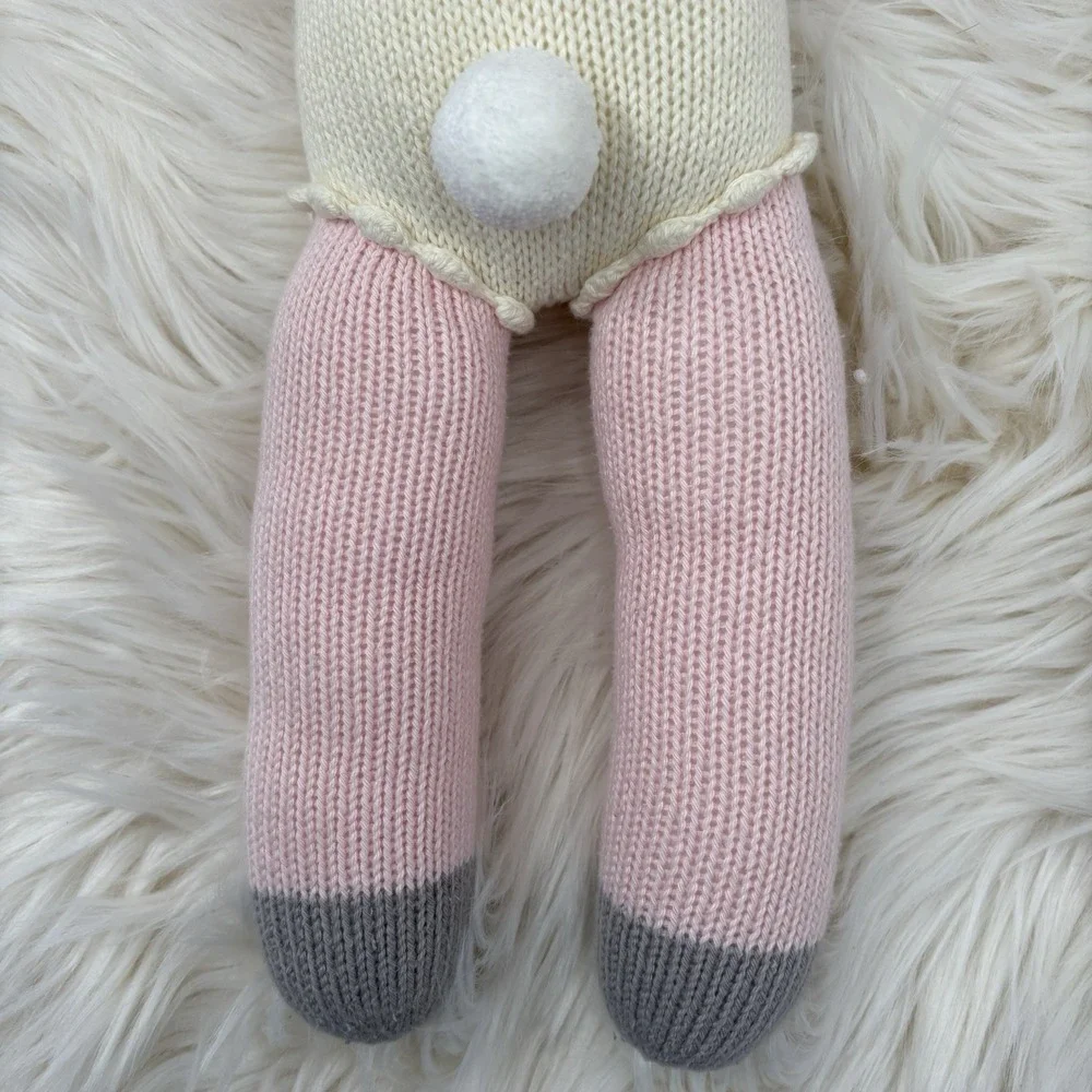 Blabla Fleur Bunny Rabbit Pink Purple Scarf 16